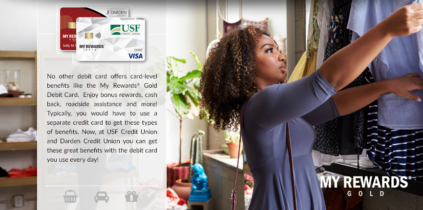 My Rewards&reg; Gold Debit Card